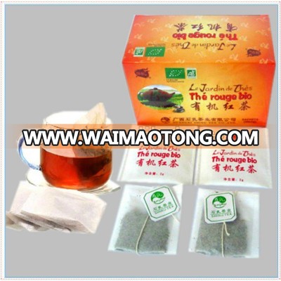 Organic Black Tea Bag In Individual Paper Box